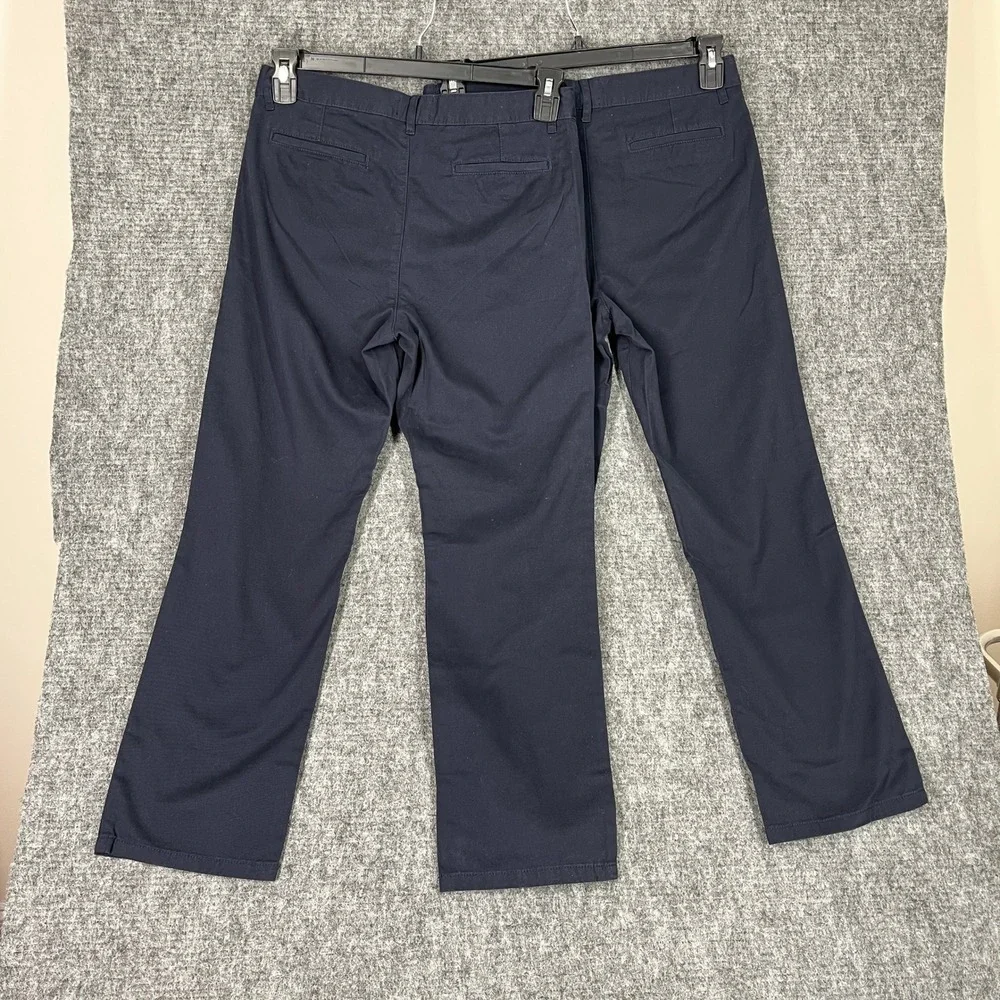 Childrens Place Pants Boys 12‎ Husky Navy Dress Flat Front Modern Essentials NWT